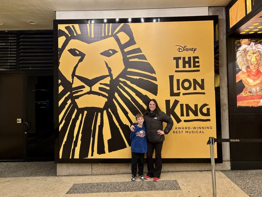 T-shirt Broadway The Lion King Pour Garçon – Taille L, Motif Roi Lion